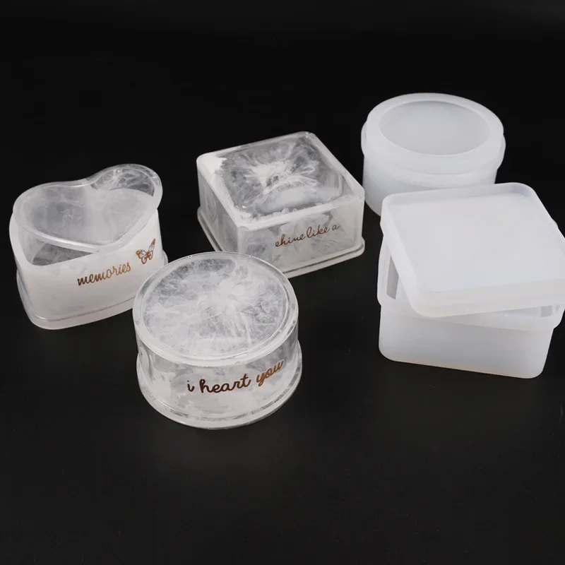 Candle Making Jars With Lids - Molde de silicone redondo para jarra