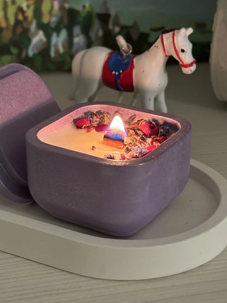 1 conjunto de molde de silicon - Candle Making Jars With Lids avaliação e preço