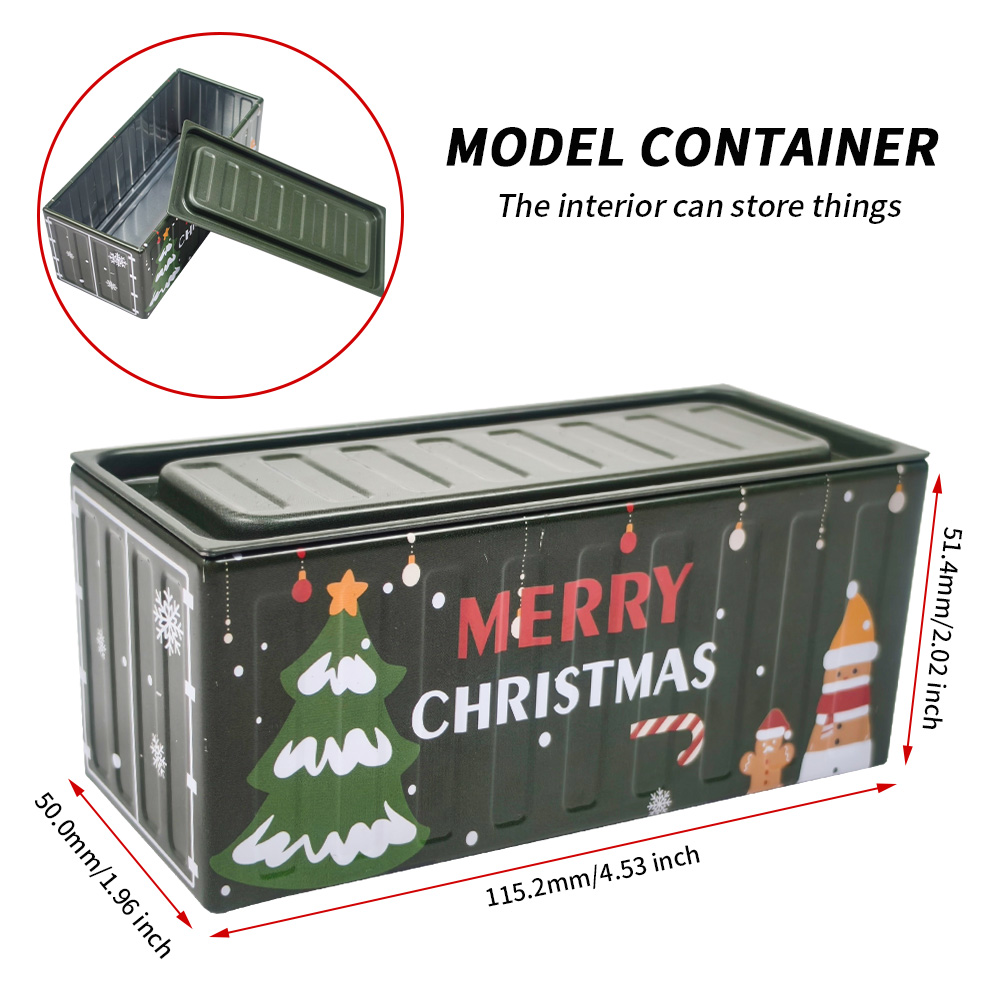 Caixa de metal em formato de c - Tin Container Lid avaliação e preço