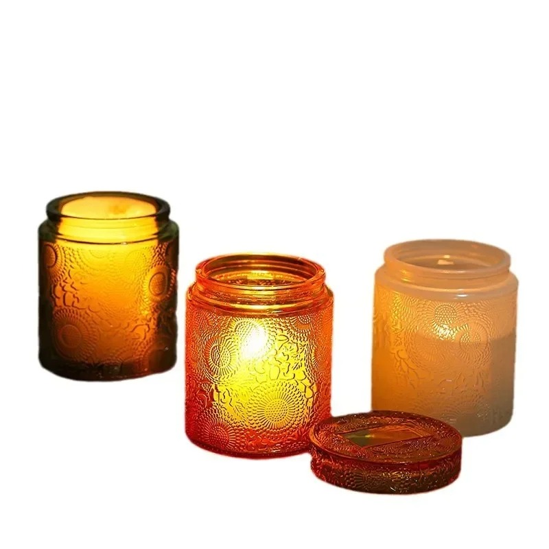 1 unidade – Recipiente de vidr - Candle Making Jars With Lids avaliação e preço