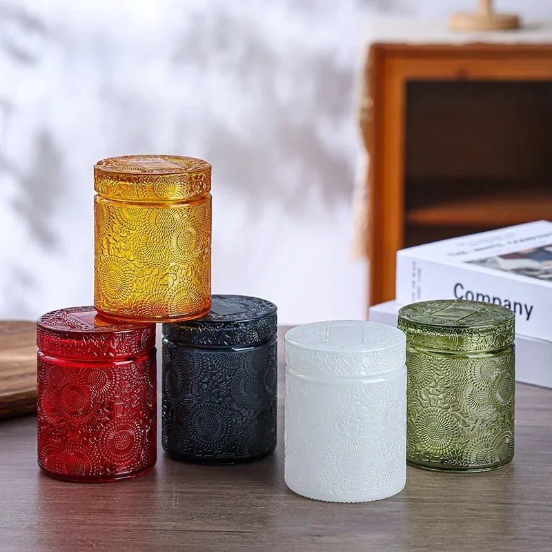 1 unidade – Recipiente de vidr - Candle Making Jars With Lids avaliação e preço